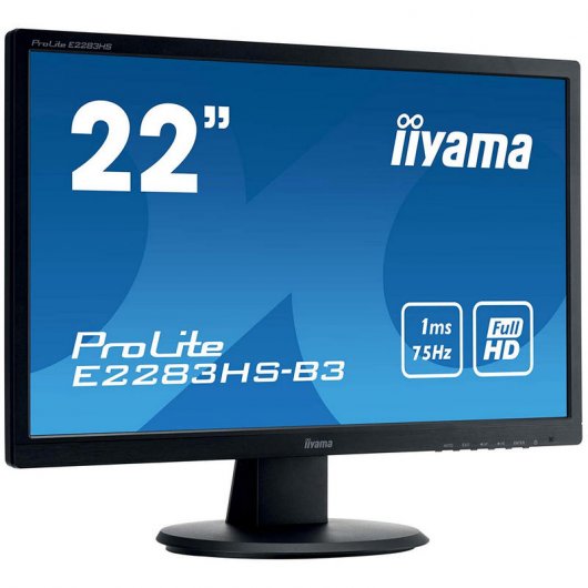iiyama ProLite E2283HS-B3 22" LED FullHD