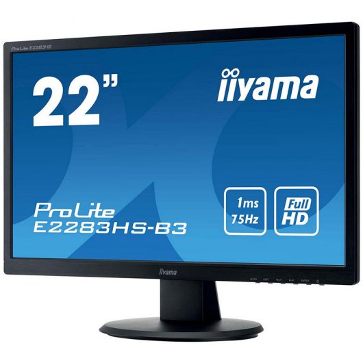 iiyama ProLite E2283HS-B3 22" LED FullHD