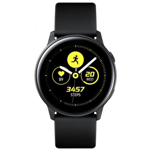 Samsung Galaxy Watch Active Bluetooth GPS NFC 40mm Super AMOLED Preto Resistente à Água 5ATM IP68