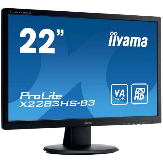 iiyama ProLite X2283HS-B3 21,5" LED Full HD
