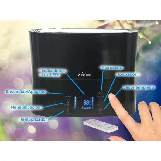 Purline Hydro 14 Humifcador Ultrasonidos Vapor Frío/Templado 88W