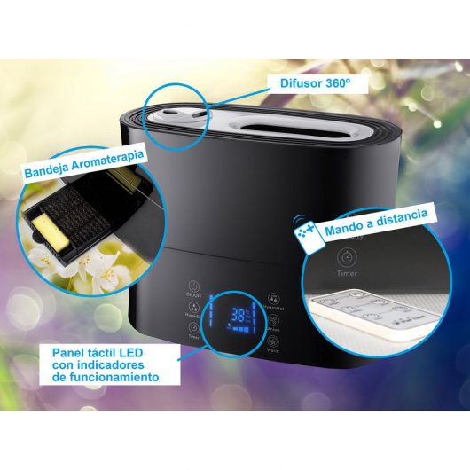 Purline Hydro 14 Humifcador Ultrasonidos Vapor Frío/Templado 88W