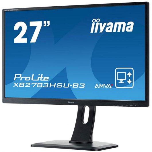 iiyama ProLite XB2783HSU-B3 écran plat de PC 68,6 cm (27") 1920 x 1080 pixels Full HD LED Noir