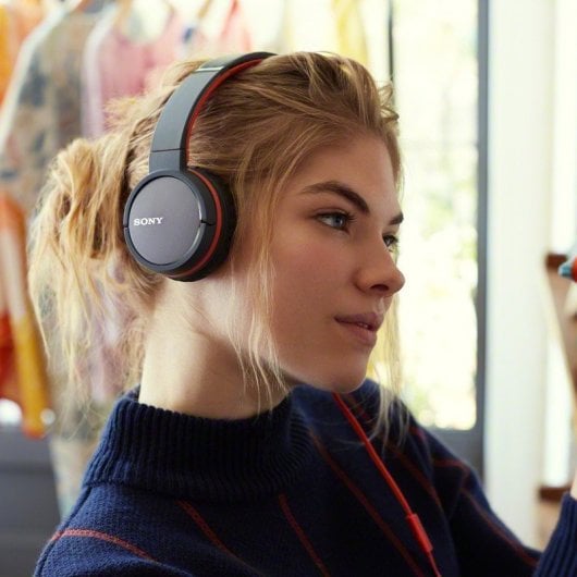 Sony MDR-ZX660AP Auriculares Naranja