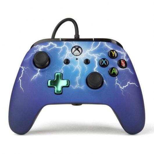 Power A Pack Gioteck SX6 Storm Auriculares Gaming + Spider Lightning Mando con Cable para Xbox One