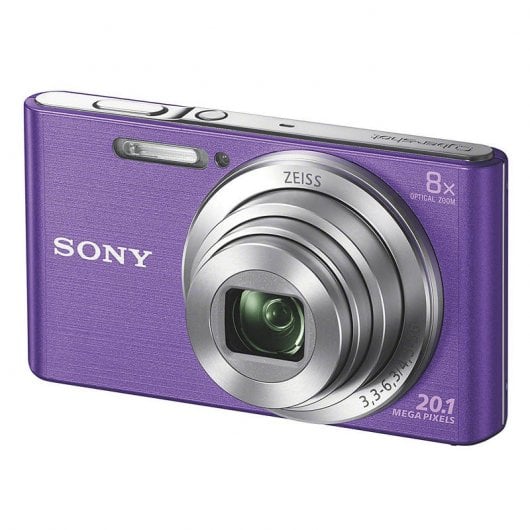 Sony CyberShot DSC-W830 20.1MP Violeta