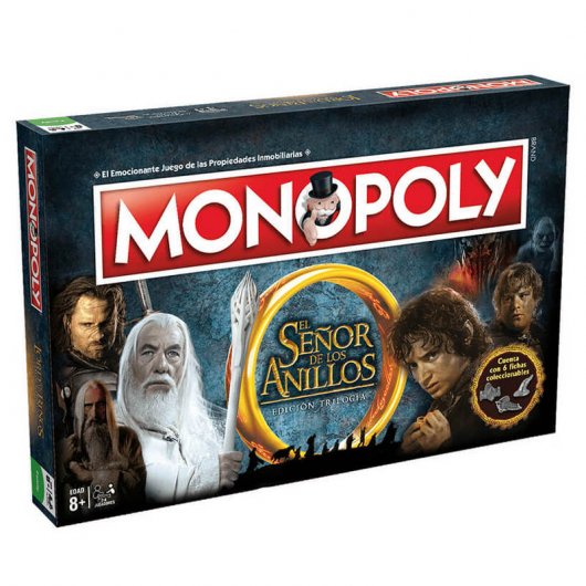 Hasbro Monopoly El Señor de los Anillos Edición Trilogía