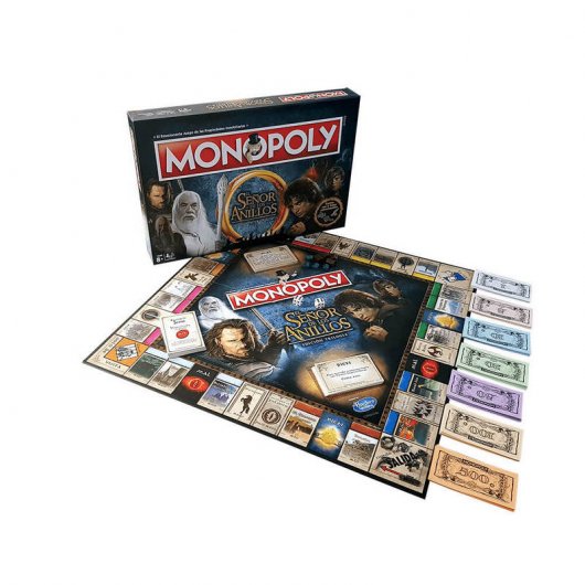 Hasbro Monopoly El Señor de los Anillos Edición Trilogía