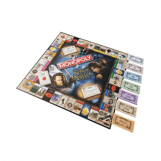 Hasbro Monopoly El Señor de los Anillos Edición Trilogía