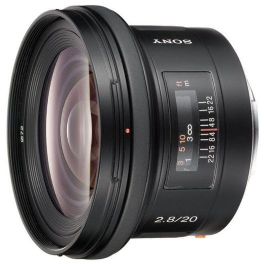 Sony SAL20F28 Objetiva 20mm F2.8 Tipo A