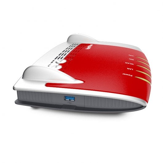 AVM Fritz! Box 3490 International Router Wifi Dual Band Gigabit Vermelho/Prateado