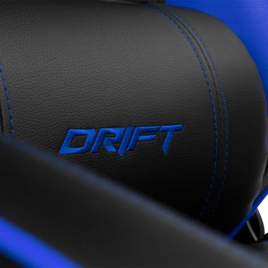 Chaise de jeu Drift DR85 Noir/Bleu