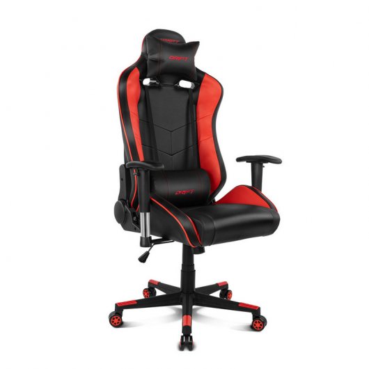 Drift DR85 Cadeira Gaming Preta/Vermelha