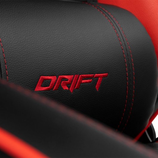 Drift DR85 Cadeira Gaming Preta/Vermelha