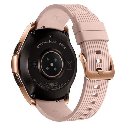 Samsung Galaxy Watch Bluetooth GPS NFC 42mm Super AMOLED Roségold 5ATM Tizen
