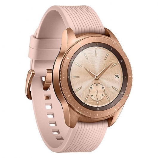 Samsung Galaxy Watch Smartwatch Bluetooth 42 mm Rosa Dourado Versão Importada EU