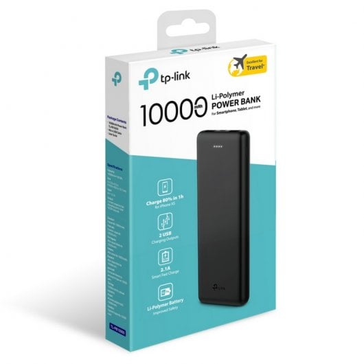 TP-Link TL-PB10000 Powerbank 10000mAh Negra