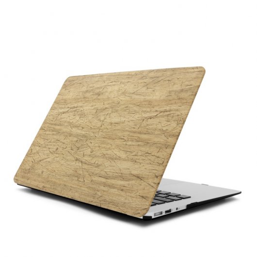 Unotec Carcasa Símil Madera Grunge para Macbook Air 13"