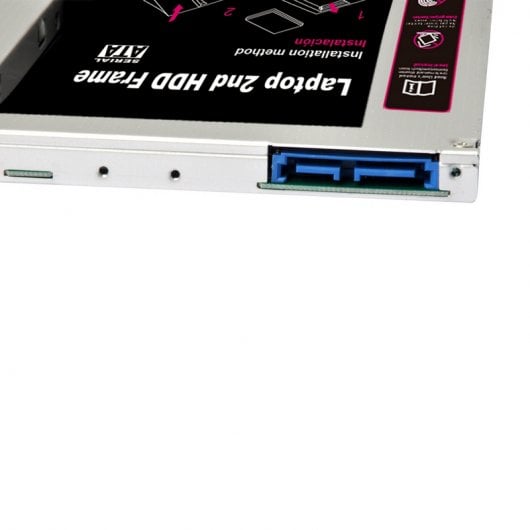 Woxter HDD Caddy 20 Conversor CD/DVD-ROM a HDD/SSD SATA 2.5"  9.5mm