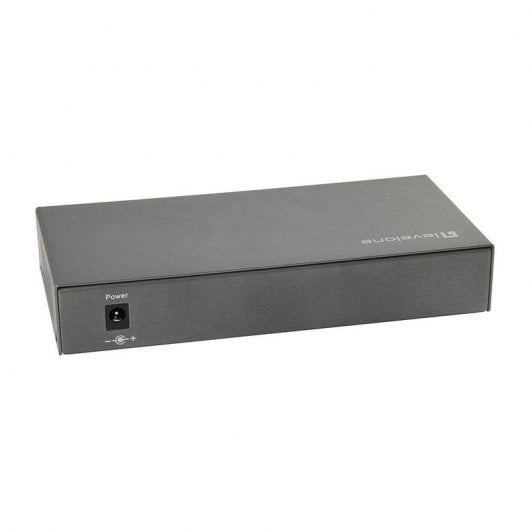 LevelOne GEP-0823 Switch 8 porte Gigabit PoE Nero