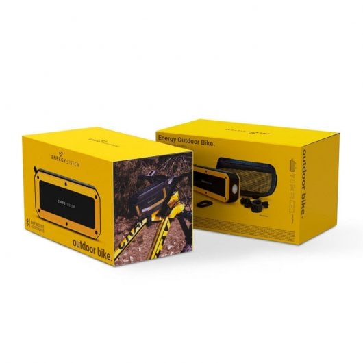 Energy Sistem Outdoor Box Bike Coluna Bluetooth Preta/Amarela