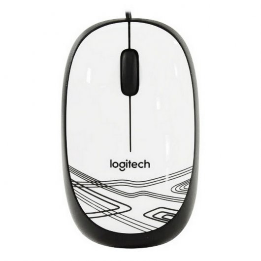 Logitech M105 Ratón Óptico 1000DPI Blanco