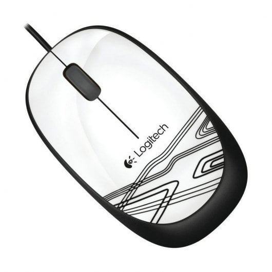 Logitech M105 Ratón Óptico 1000DPI Blanco