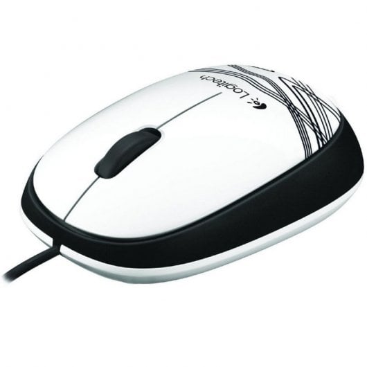 Logitech M105 Ratón Óptico 1000DPI Blanco