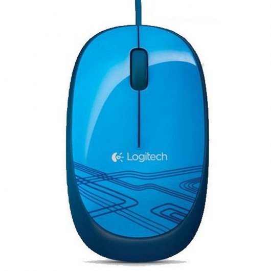 Logitech M105 Ratón Óptico 1000DPI Azul
