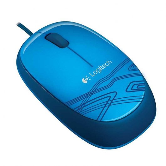Logitech M105 Ratón Óptico 1000DPI Azul