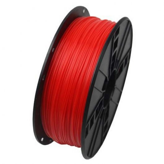 Gembird Bobina de Filamento ABS 1.75mm 1Kg Rojo Fluorescente