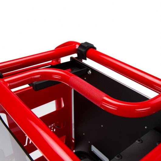 InWin D-Frame Mini gehärtetes Glas USB 3.0 rot