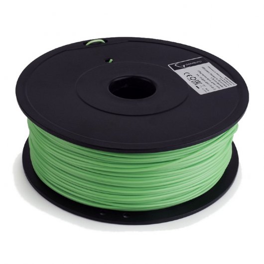Gembird Bobina de Filamento ABS 1.75mm 0.6Kg Verde