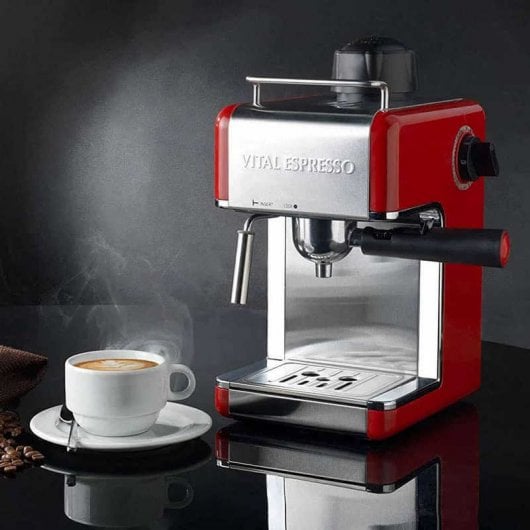 Xsquo Vital Expresso Cafetera 3.5 Bares Roja
