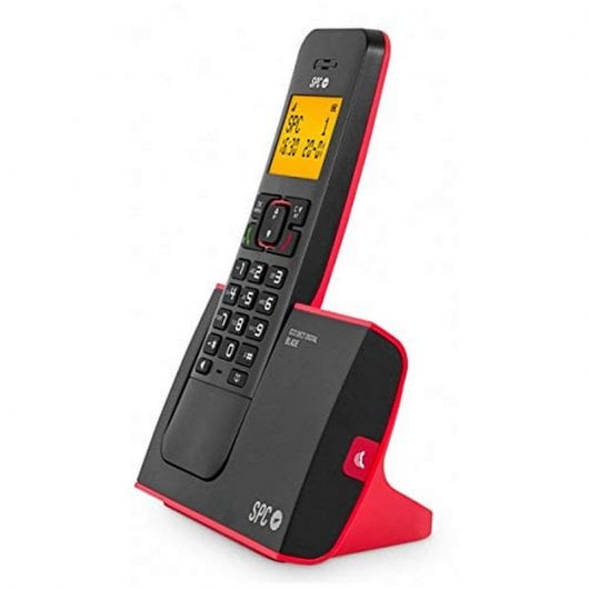 SPC Blade Duo Teléfonos Inalámbricos Rojo/Negro