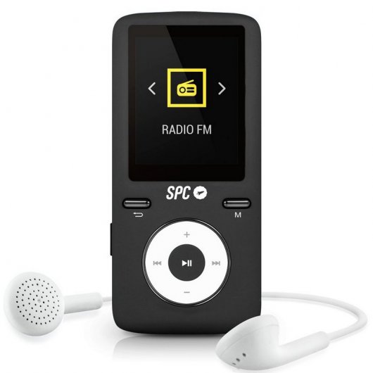 SPC Pure Sound Colour 2 MP4 8GB Negro