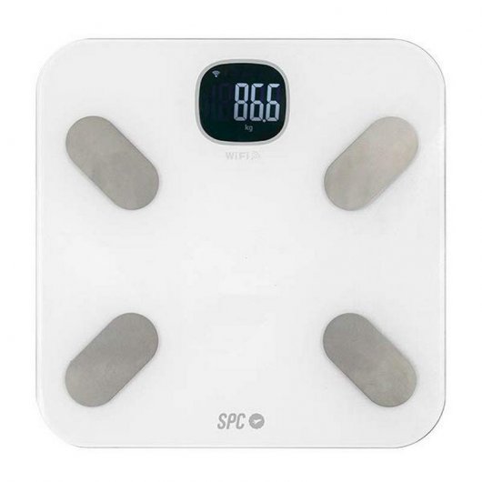 SPC Body Comfort Kit Atenea Fit Báscula WiFi + SPC Clever Plug Enchufe Remoto