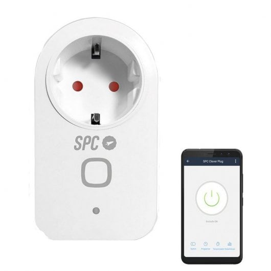 SPC Body Comfort Kit Atenea Fit Báscula WiFi + SPC Clever Plug Enchufe Remoto
