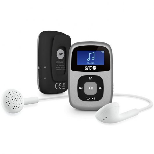 SPC Sparrow MP3 4GB Plata