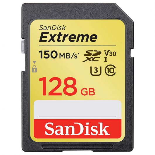 Sandisk Extreme SDXC 128GB Classe 10 UHS-I