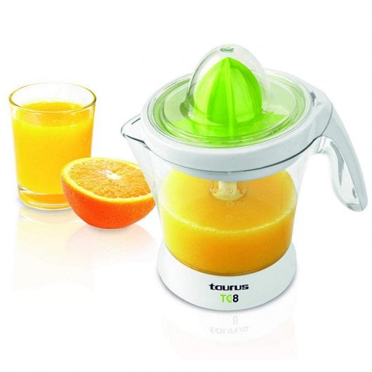 Taurus TC-8 Exprimidor Eléctrico 40W Blanco/Transparente