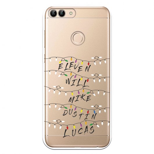 Be Unique Funda Gel Luces Stranger Things para Huawei P Smart