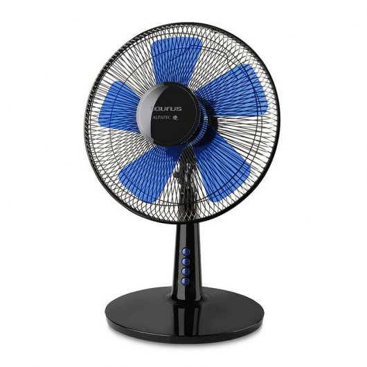 Taurus Boreal 12 Elegance Ventilador de Sobremesa 40W Negro/Azul