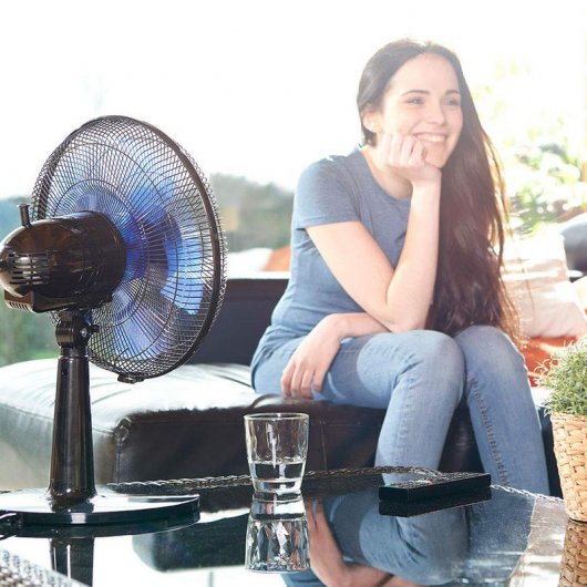 Taurus Boreal 12 Elegance Ventilador de Sobremesa 40W Negro/Azul