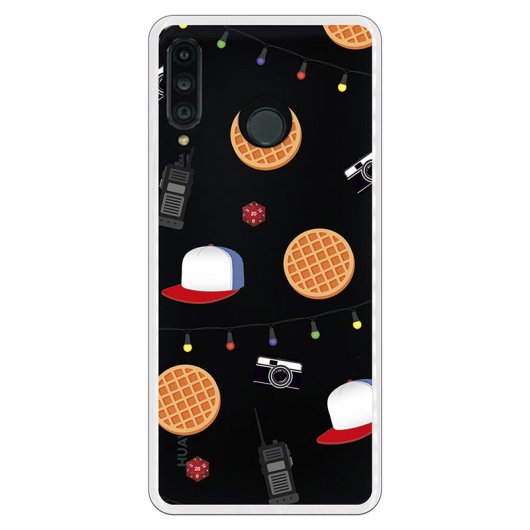 Capa Be Unique Gel Patrão Stranger Things para Huawei P30 Lite