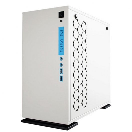 InWin 301 Mini Torre con Ventana USB 3.0 Blanca