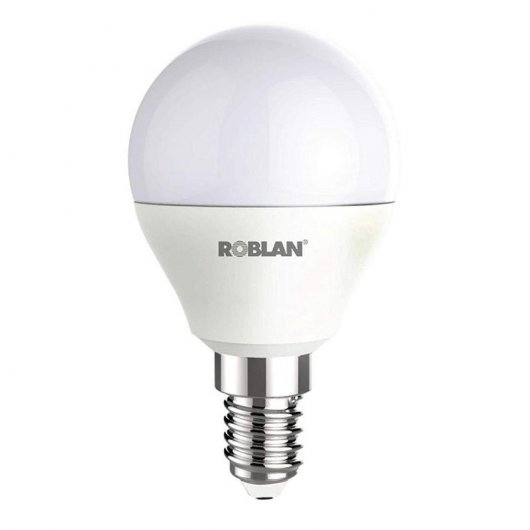 Lampadina LED Roblan 5W E14 Bianco Caldo