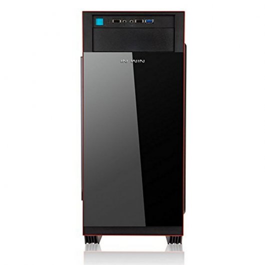 InWin 503 USB 3.0 con Ventana Negro/Rojo