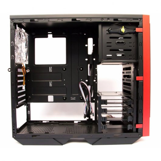 InWin 503 USB 3.0 con Ventana Negro/Rojo