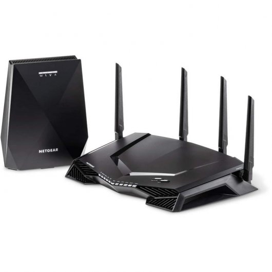 Netgear XRM570 Nighthawk Pro Gaming Router Sem Fios Dual Band Gigabit + EX7700 Repetidor WiFi Mesh
